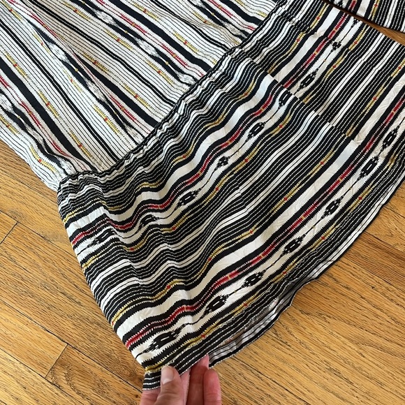 Maeve Anthropologie Zamirah Smocked Wide-Leg Pants - Picture 3 of 5